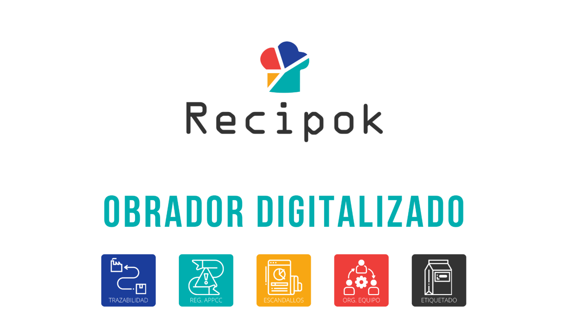 Testimonial videos and website redesign for Recipok SaaS
